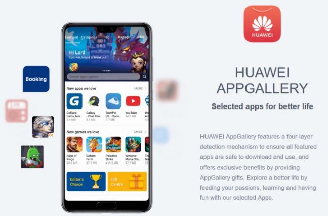Huawei Seems to Replace Google Play Store with Aptoide and Apple Gallery - 39