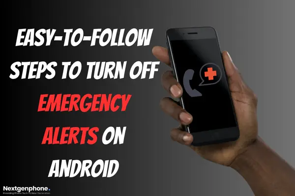 How Do I Get Rid Of Emergency Alerts On My Android Phone Nextgenphone